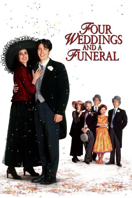 Poster for Four Weddings and a Funeral